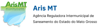 Logo da Agência Reguladora Intermunicipal de Saneamento do Estado do Mato Grosso - Aris - MT
