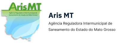Logo da Agência Reguladora Intermunicipal de Saneamento do Estado do Mato Grosso - Aris - MT